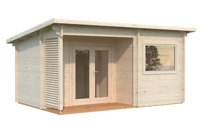 Bsaunas Halden XS Square Log Sauna Instructions Manual Bsaunas Halden XS Square Log Sauna-product