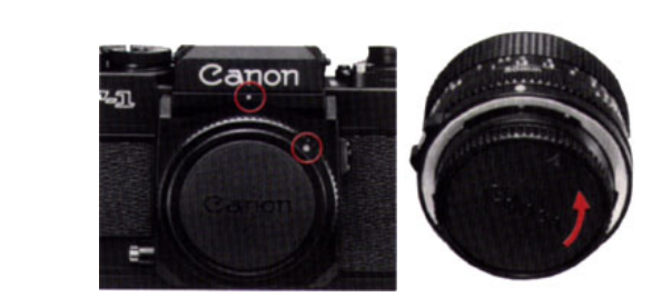 Canon F1N 35mm Film Camera