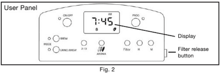 Capresso 465 CoffeeTeam TS 10-Cup Digital Coffeemaker User Guide Capresso 465 CoffeeTeam TS 10-Cup Digital Coffeemaker-2