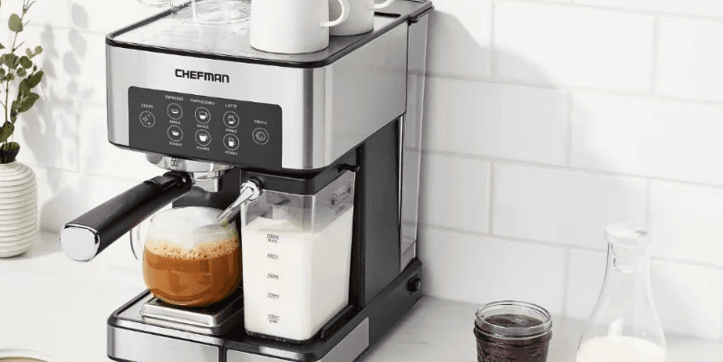 Chefman RJ54-SS-15 6-in-1 Espresso Machine-featured