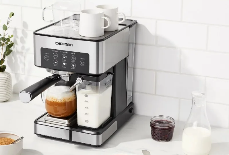 Chefman RJ54-SS-15 6-in-1 Espresso Machine User Guide