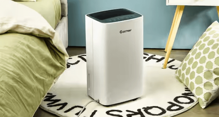 Costway ES10014US 30 Pints Portable Dehumidifier-featured