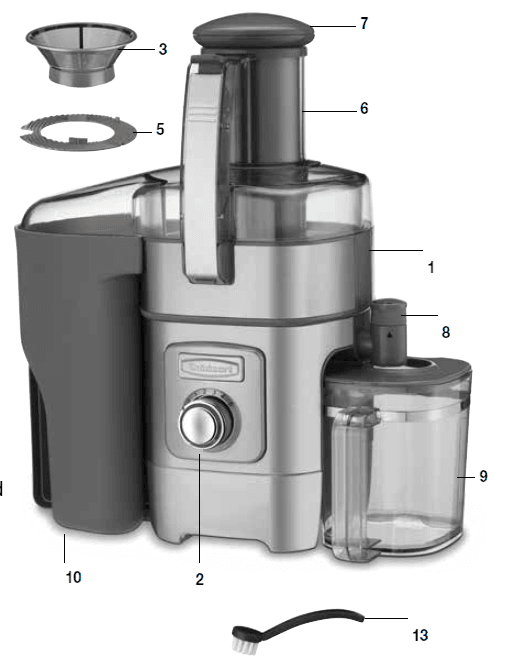 Cuisinart CJE-1000 Juice Extractor 1