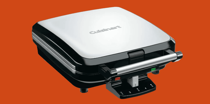 Cuisinart WAF-150 4-Slice Belgian Classic Waffle Maker-featured