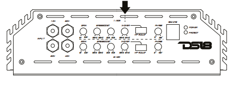 DS18 EXL-P800X4 Korean 4-Channel Car Audio Amplifier-3