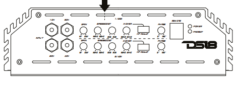 DS18 EXL-P800X4 Korean 4-Channel Car Audio Amplifier-4