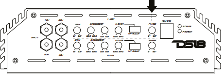DS18 EXL-P800X4 Korean 4-Channel Car Audio Amplifier-5