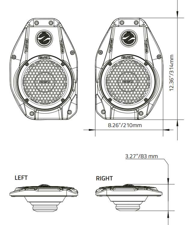 DS18 JL-SB6 Plug and Play Sound Bar Enclosure-20