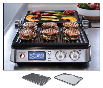 DeLonghi America CGH1020D Livenza All Day Grill-3