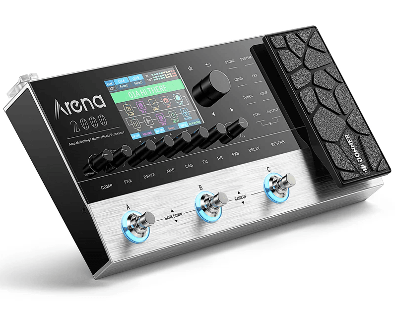 Donner Arena 2000 Multi-Effect Guitar Pedal AMP Processor User Manual Donner Arena 2000 Multi-Effect Guitar Pedal AMP Processor-product