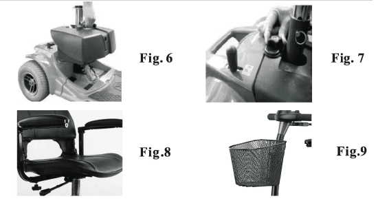 ENGWE W3431 4-Wheel Folding Mobility Scooter-6