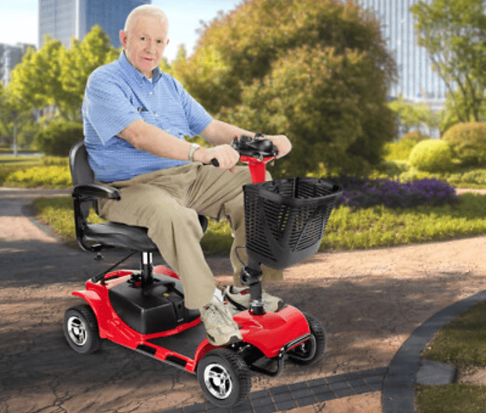 ENGWE W3431 4-Wheel Folding Mobility Scooter User Manual