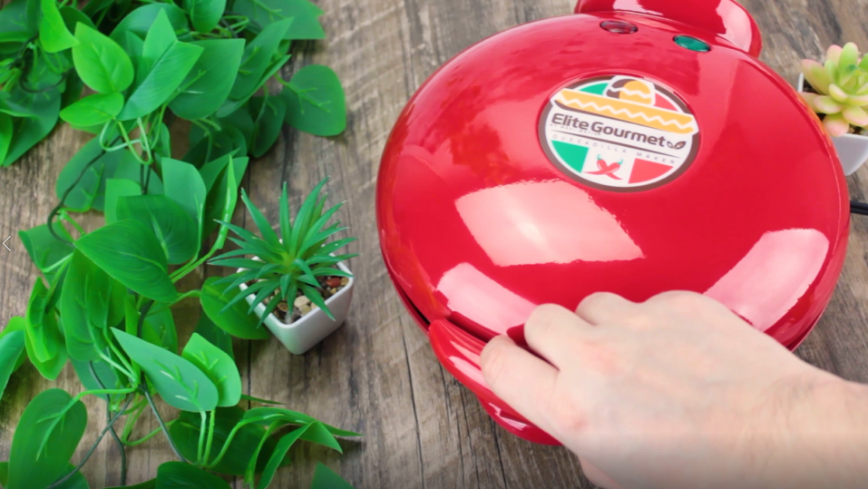 Elite Gourmet EQD413 Electric Quesadilla Maker Instructions Manual