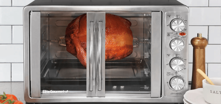 Elite Gourmet ETO-4510M French Door Convection Oven-featured