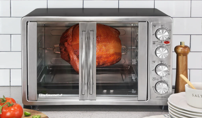 Elite Gourmet ETO-4510M French Door Convection Oven Instruction Manual