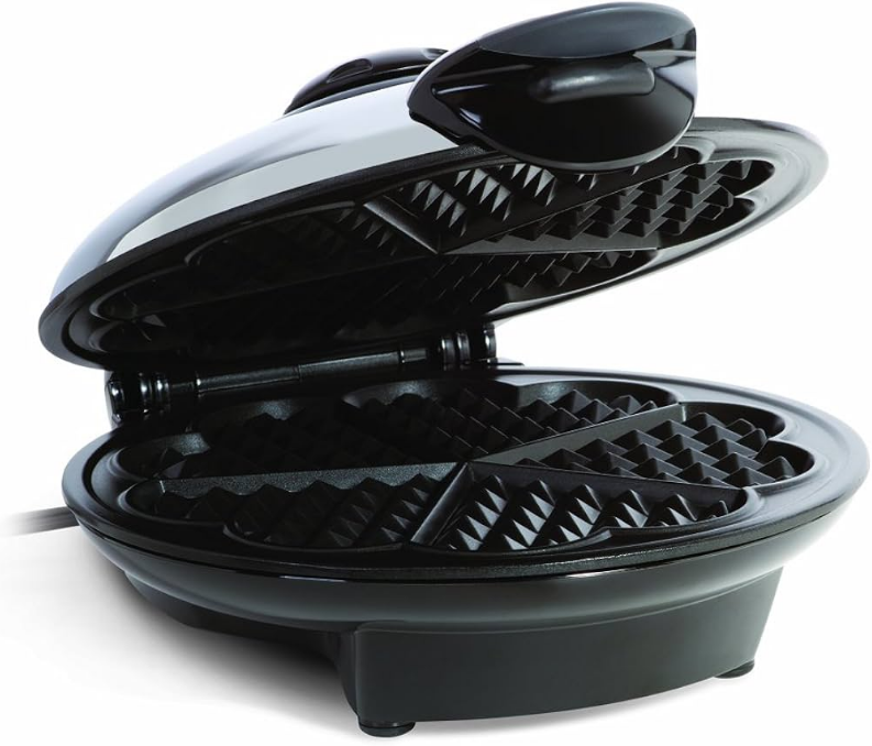 Euro Cuisine WM520 Heart Shaped Iron Waffle Maker-product