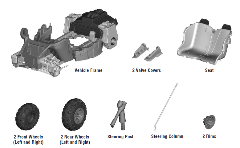 Fisher-Price W2602 Dune Racer Motorized Toy Car-1