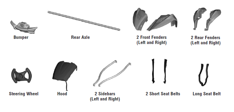 Fisher-Price W2602 Dune Racer Motorized Toy Car-2