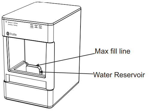 GE Profile XPIO23SCSS Opal 2 Nugget Ice Maker-17