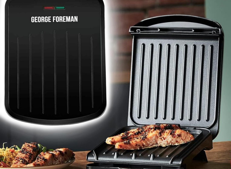 George Foreman GR340FB 4-Serving Grill and Panini Press-featured
