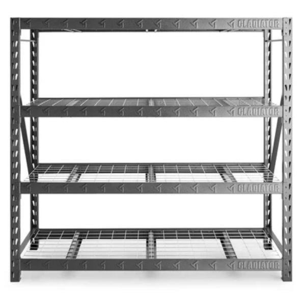 Gladiator GARS774 Heavy Duty Steel Rack Shelving Assembly-product
