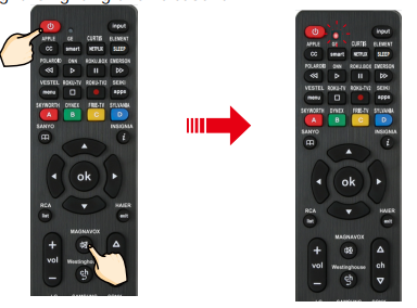 Gmatrix RC-G008 Universal TV Remote Control-1