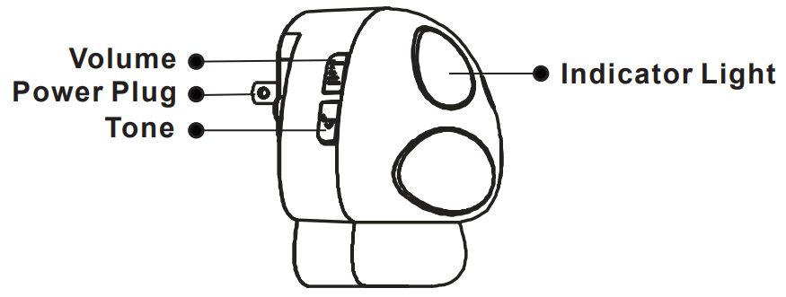 HTZSAFE HB-807A HB-T504 Wireless Driveway Alarm System-1