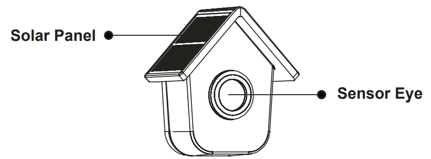 HTZSAFE HB-807A HB-T504 Wireless Driveway Alarm System-3