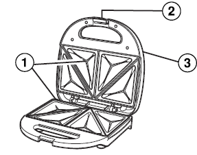 Hamilton Beach 25430 Electric Sealed Sandwich 1