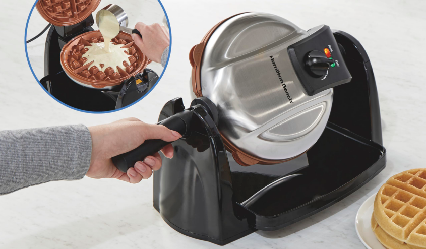 Hamilton Beach 26031 Belgian Waffle Maker User Manual