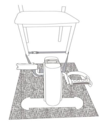 Himaly ‎X1368-Mini Exercise Bike Peddler Machine-11