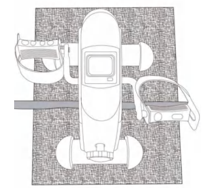 Himaly ‎X1368-Mini Exercise Bike Peddler Machine-8