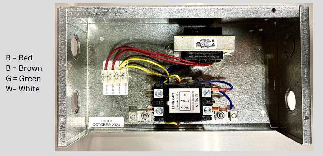 Homecraft C-Series 240V 1-PHASE Sauna Heater Instructions Manual Homecraft C-Series 240V 1-PHASE Sauna Heater Instructions Manual 8