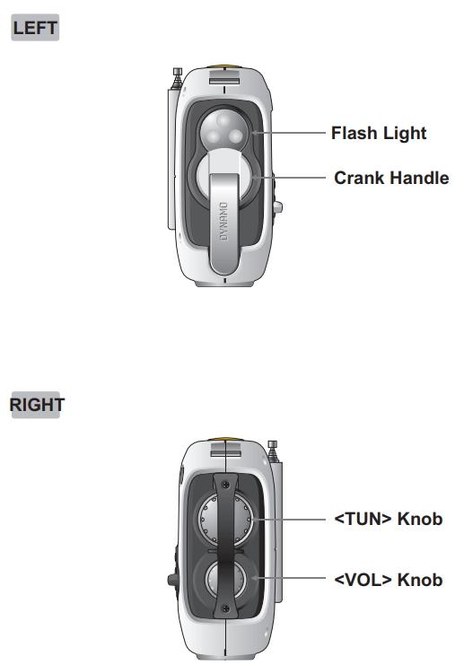 Kaito Voyager Pro KA600 Digital Solar Dynamo Crank-3