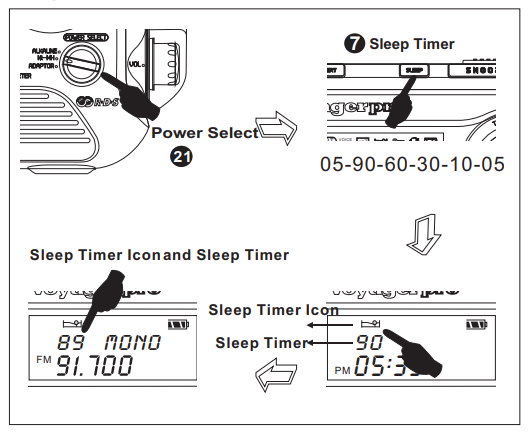 Kaito Voyager Pro KA600 Digital Solar Dynamo Crank-5