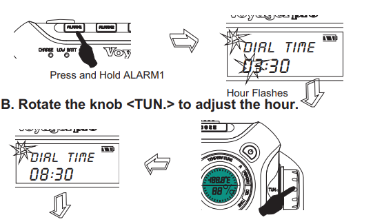 Kaito Voyager Pro KA600 Digital Solar Dynamo Crank-6