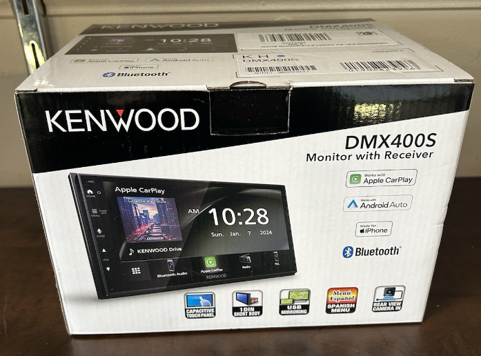 Kenwood DMX129BT Monitor Receiver User Guide