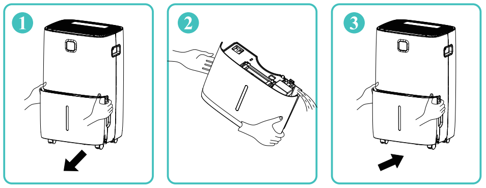 Kesnos JD025N-80 80 Pints Energy Star Dehumidifier-14