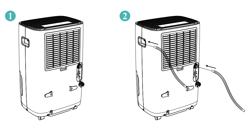 Kesnos JD025N-80 80 Pints Energy Star Dehumidifier-16
