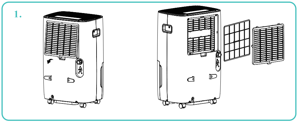 Kesnos JD025N-80 80 Pints Energy Star Dehumidifier-18