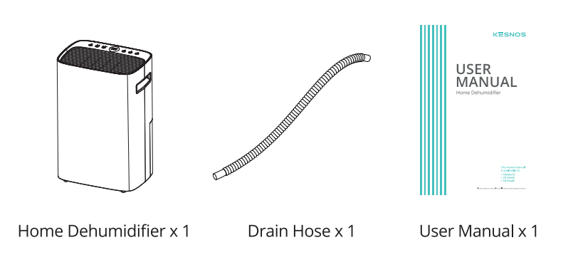Kesnos PD10A-80 Most Efficient Energy Star Dehumidifier User Manual Kesnos PD10A-80 Most Efficient Energy Star Dehumidifier-5