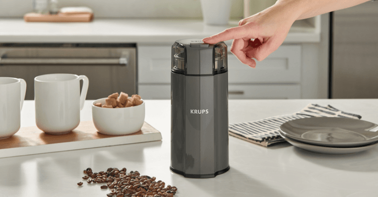 Krups GX332 Silent Vortex Electric Coffee Grinder-featured