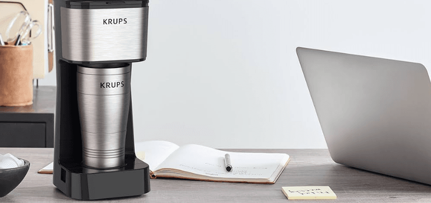 Krups Single Serve Drip Coffee Maker-featured