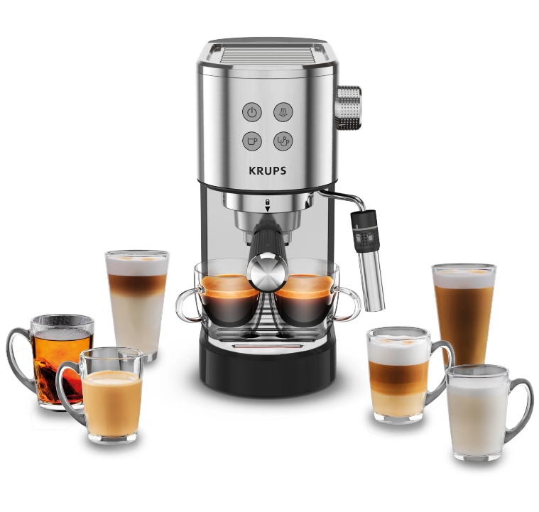 Krups XP444 Divine Stainless Steel Espresso Maker-product