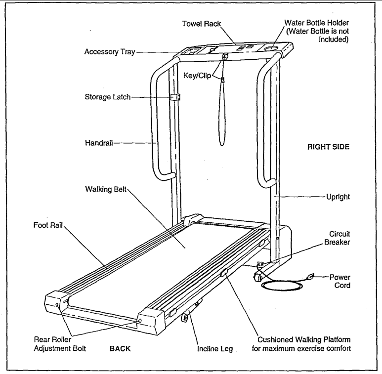 Lifestyler Expanse 600 831 Treadmill-1