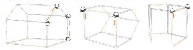 Little Dove PLT-001 Kids Play Tent with Top Window-8