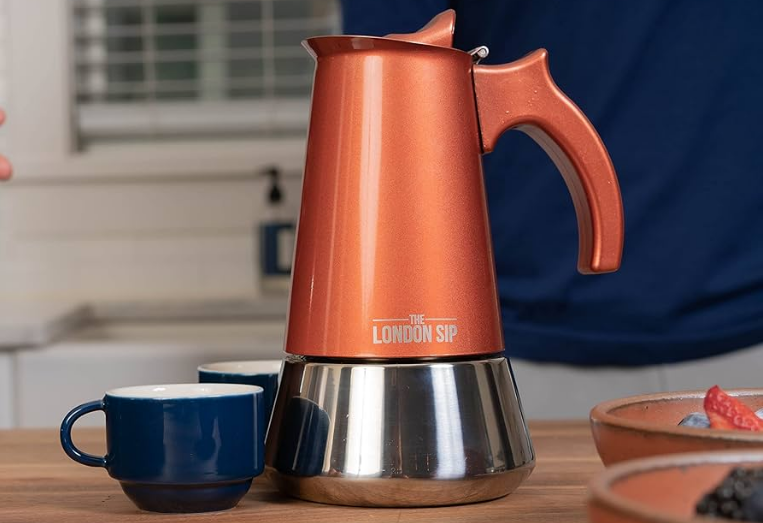 London Sip Stainless Steel Stove-Top Espresso Maker User Manual