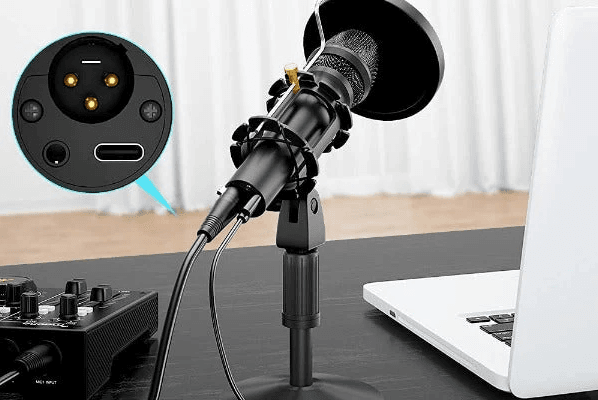 MAONO HD300T USB-XLR Dynamic Broadcast Microphone-featured