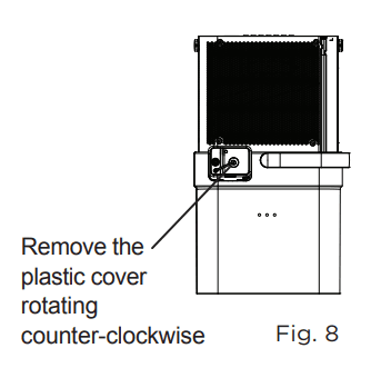Midea MAD50PS1 Cube 50 Pint Dehumidifier-12