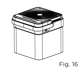 Midea MAD50PS1 Cube 50 Pint Dehumidifier-21
